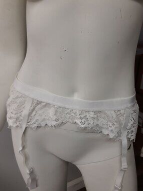 CosaBella Womens Garter Belt White Size S NEW WITHOUT TAGS!